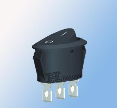【橢圓形ON-ON轉換方式的翹板開關UL 開關廠批發】價格_廠家_圖片