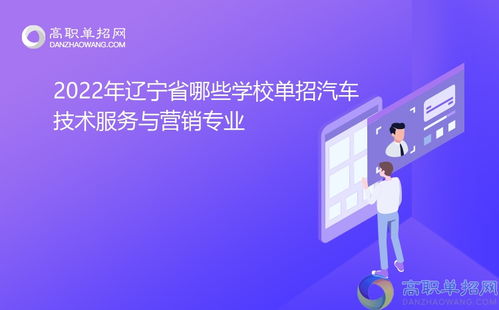2022年遼寧省開設(shè)汽車技術(shù)服務(wù)與營銷專業(yè)單招院校概覽